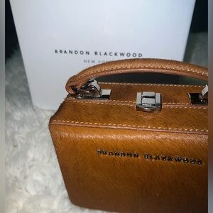 Mini Kendrick Trunk | Light Brown Ponyhair